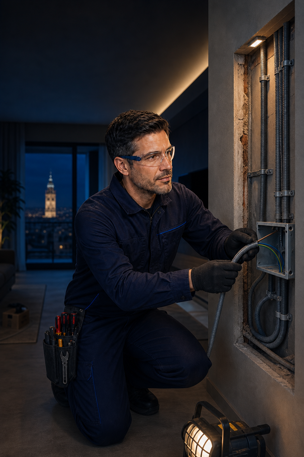Trabajo de reformas eléctricas de Frank Electricidad